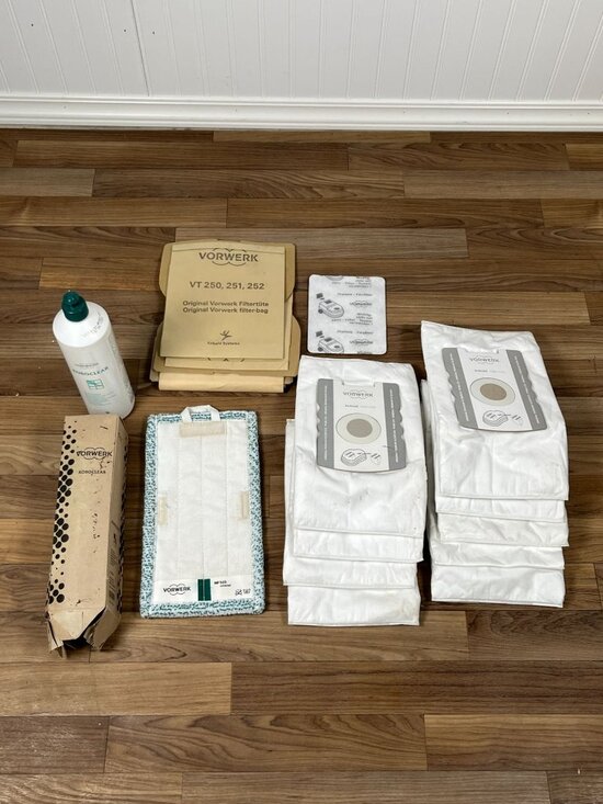 Vorwerk Other - Vorwerk Vacuum Parts/ Bags Kobold VT265 / VT270 Accessories Lot W Bags